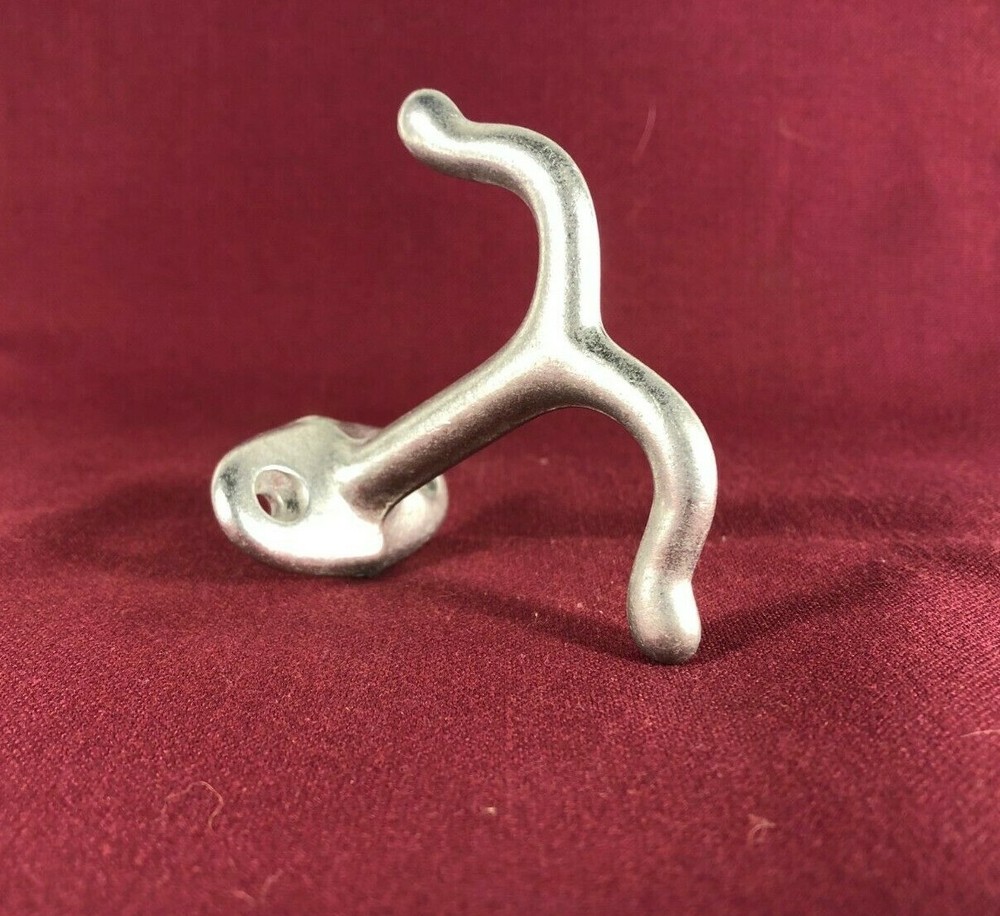 Vintage Single Undermount Coat Hook School Locker Hooks Gym