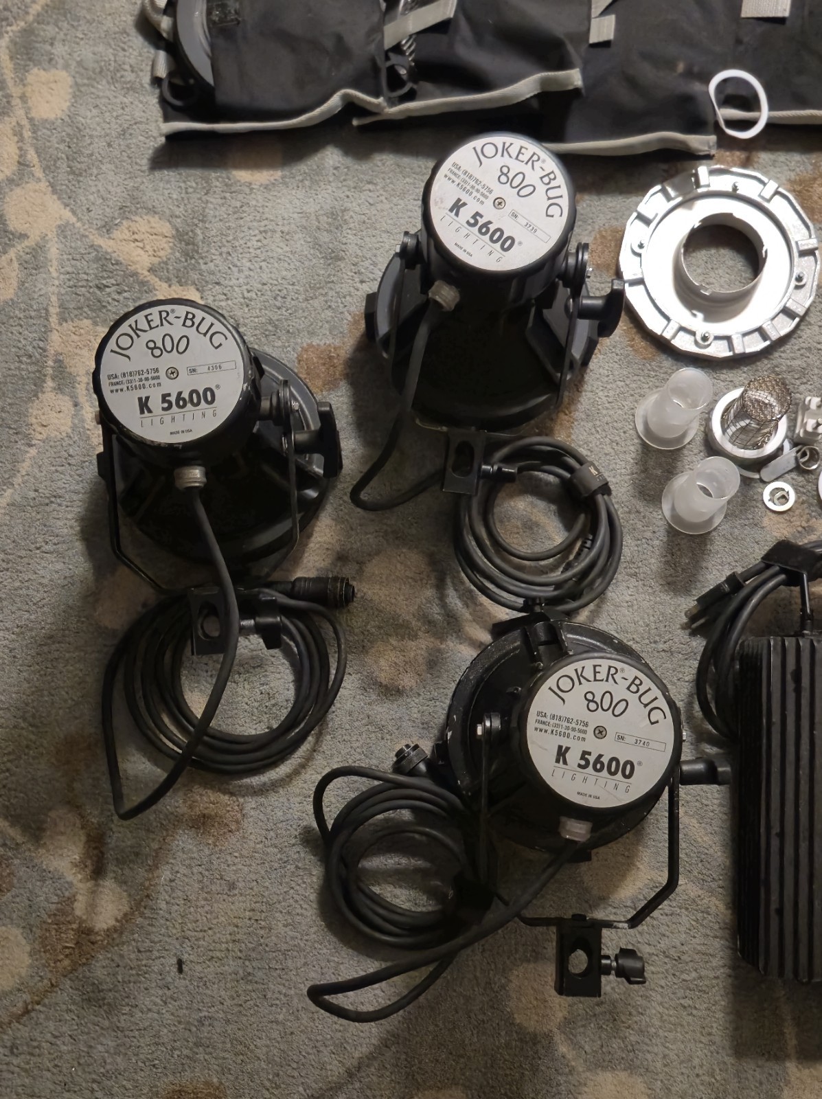 One K5600 Joker 800 HMI light kits Used Arri Apeture Bonus Free Shipping