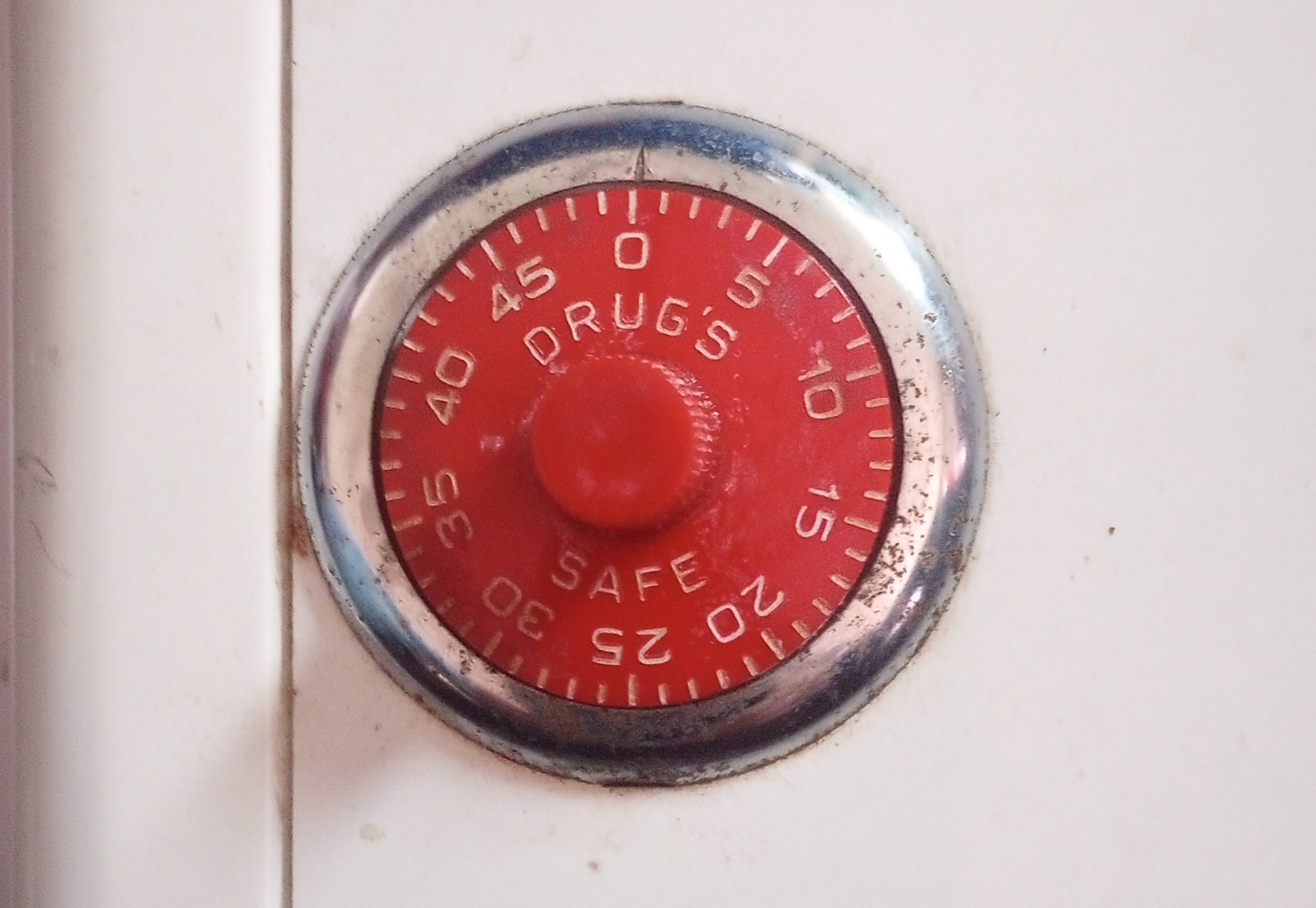 1940's-50's Superior Prescription Pill Metal Cabinet NOS With The Original...