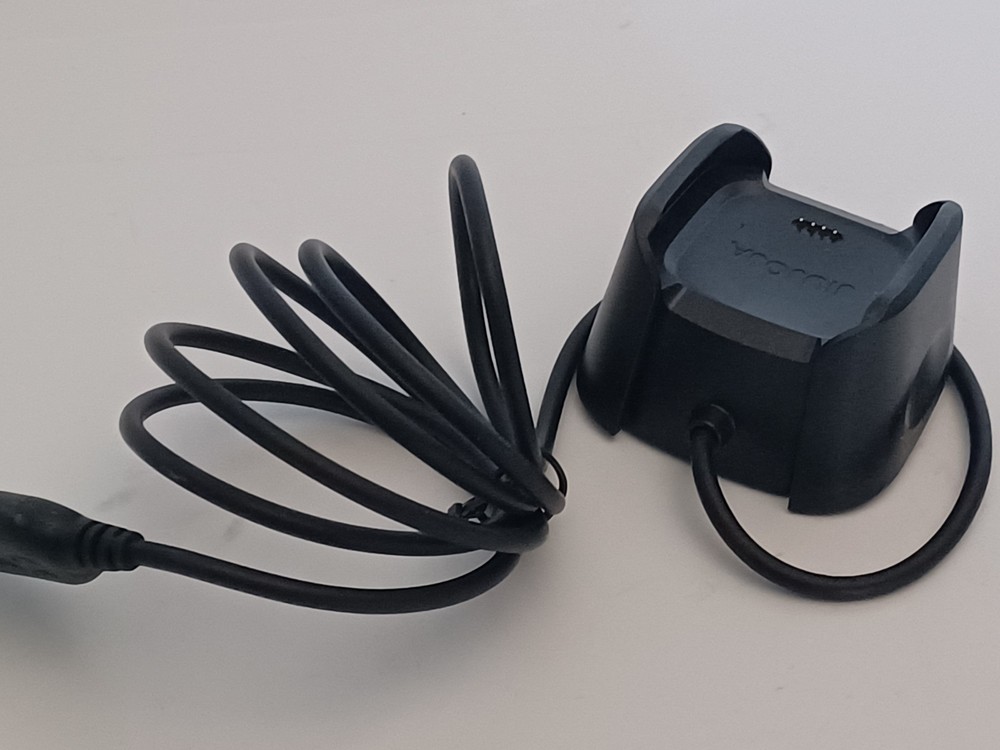 JIUJOJA Replacement Charger Dock Compatible Fitbit Versa 2, Black