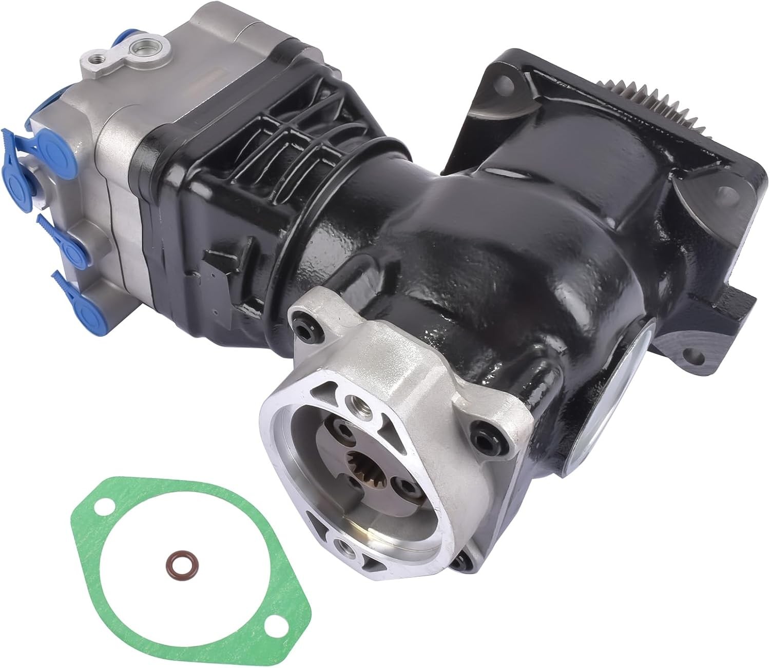 For Detroit Diesel DD15 Truck Air Brake Compressor with Gear DDE RA4711302515
