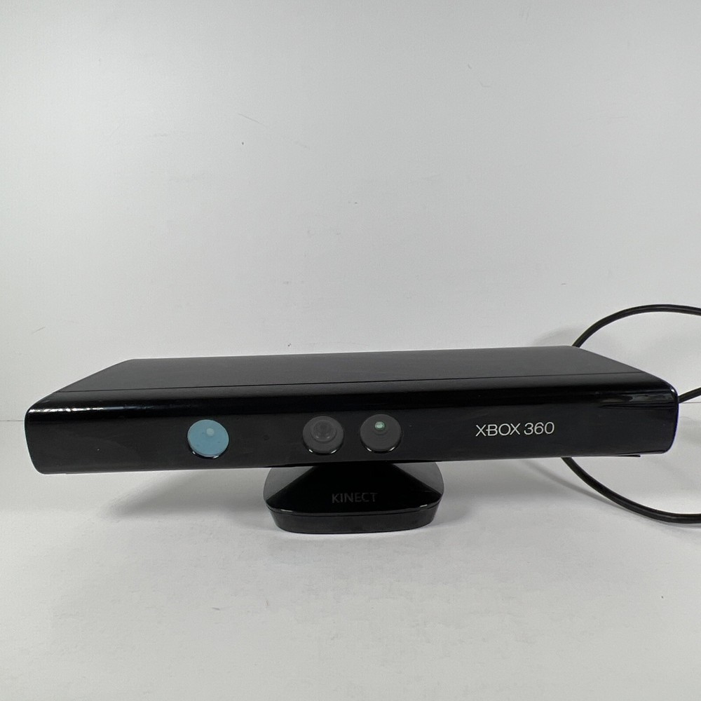 Microsoft 1414 Xbox 360 Kinect Sensor Bar Only Black Preowned