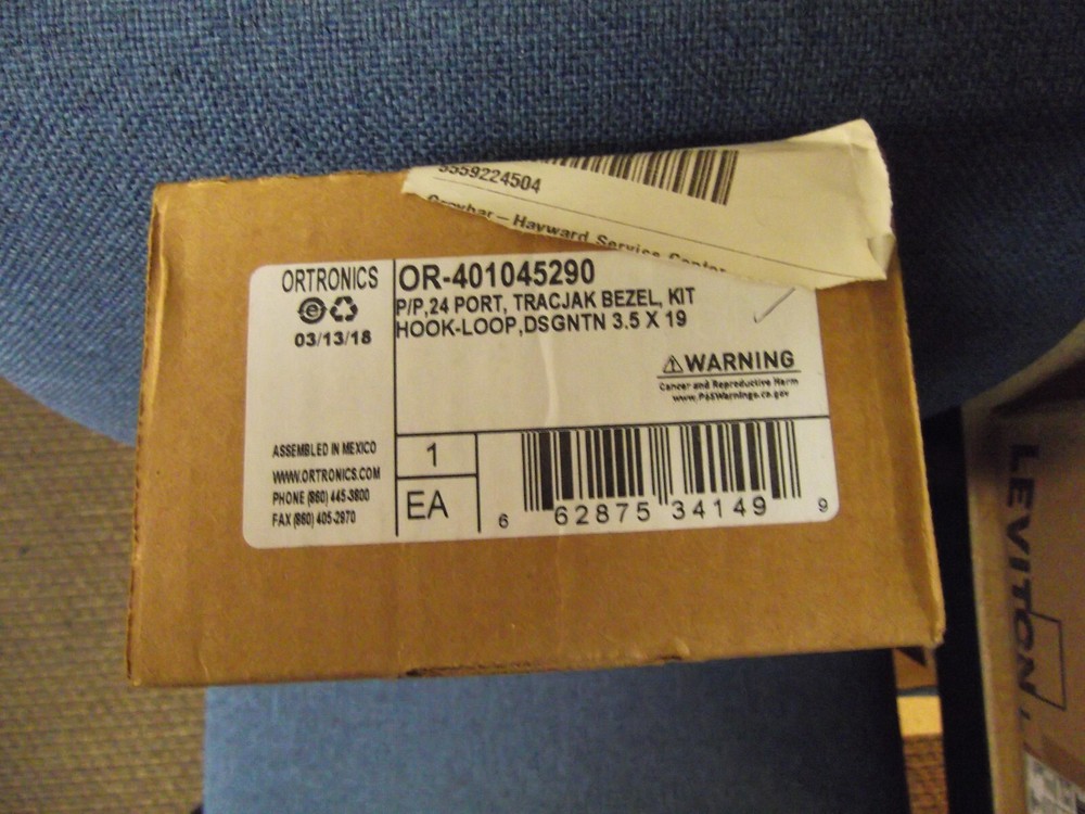 Ortronics  OR-401045290 - Ortronics 401045290 TracJack Patch Panel Ki