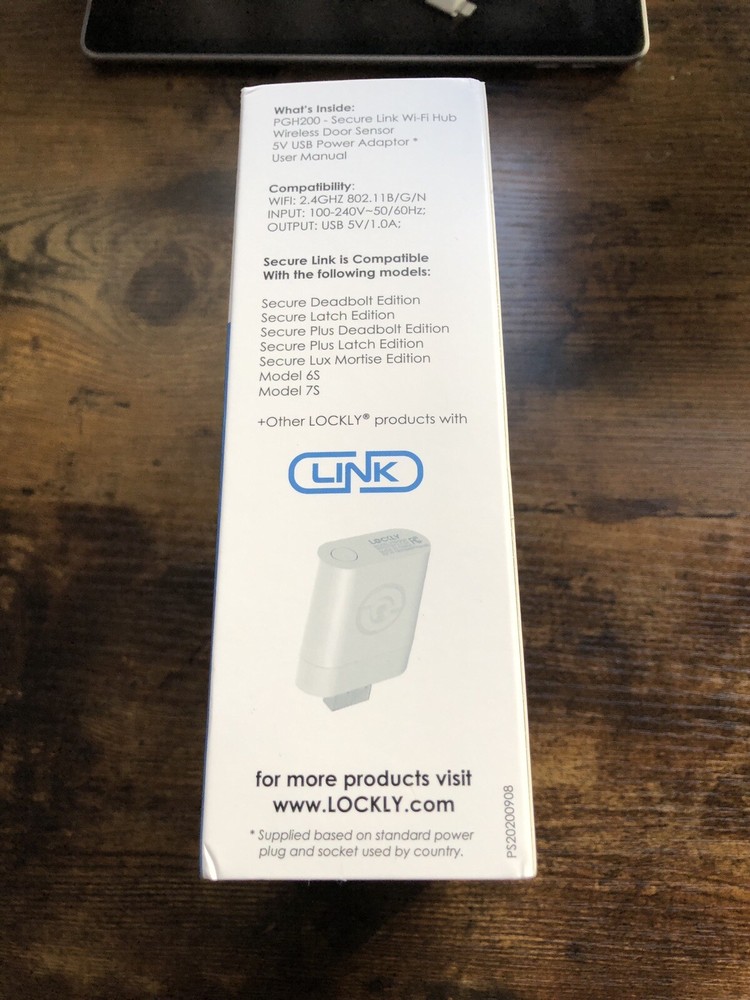 Lockly Secure Link Wi-Fi Hub
