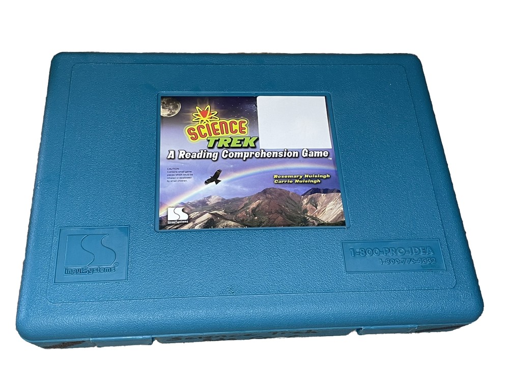 RARE 2003 LinguiSystems “Science Trek: A Reading Comprehension Game" Complete!