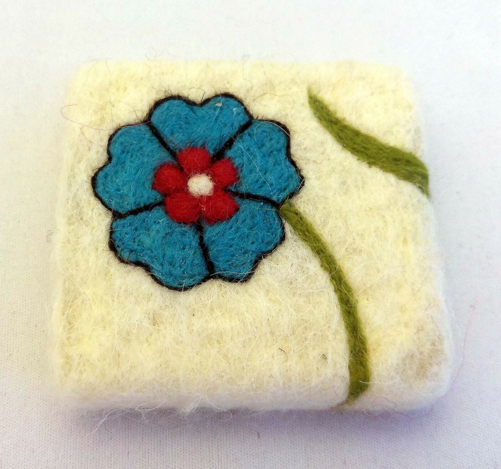 Needle Felted Soap Bar Decorative Handmade