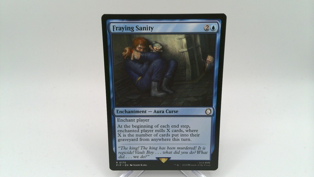 Fraying Sanity UB: Fallout PIP 0175 MTG Magic