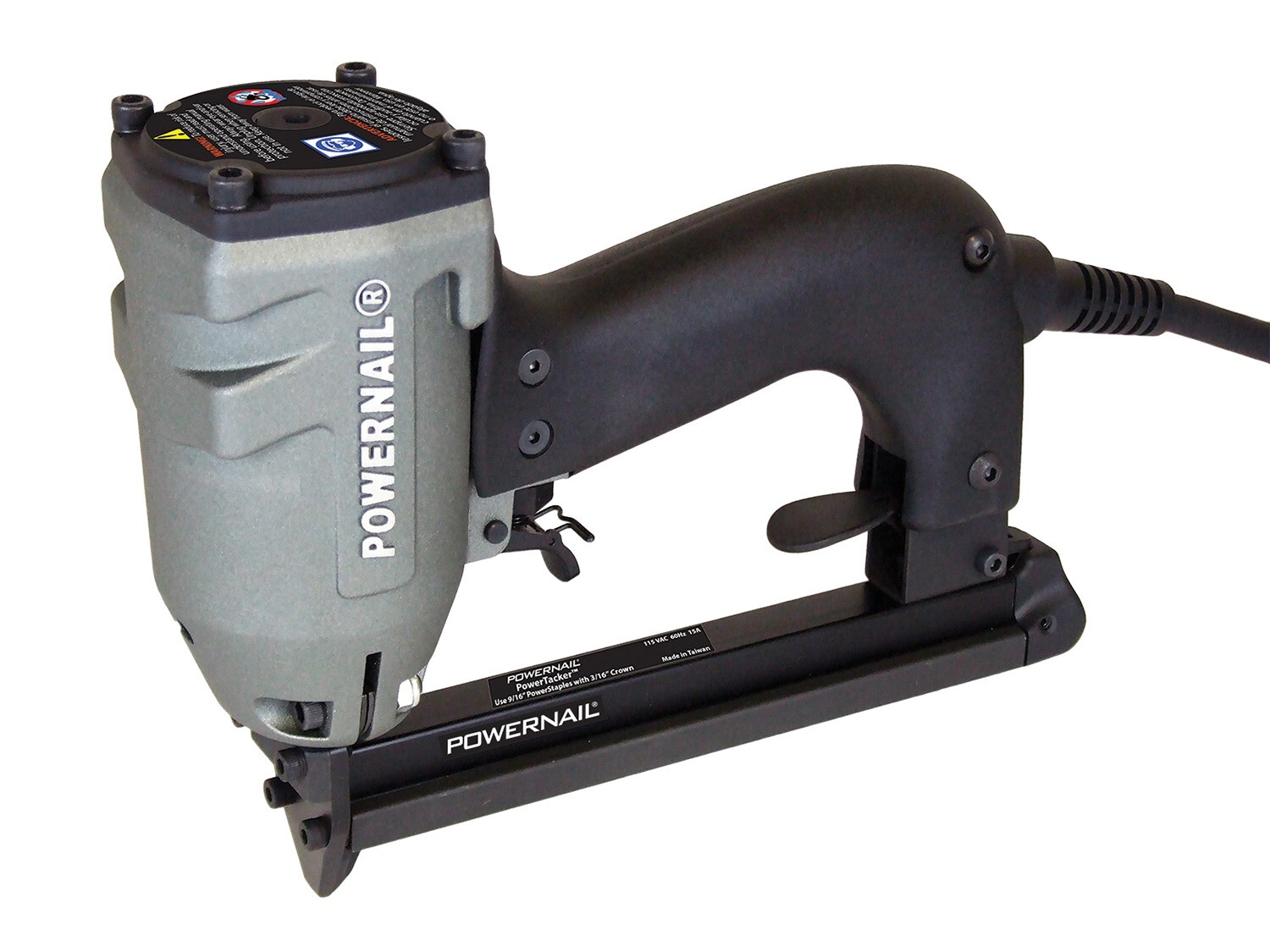 Powernail PTACK54E 20-Ga. 3/16-In. Crown Electric Carpet Stapler (REFURBISHED)