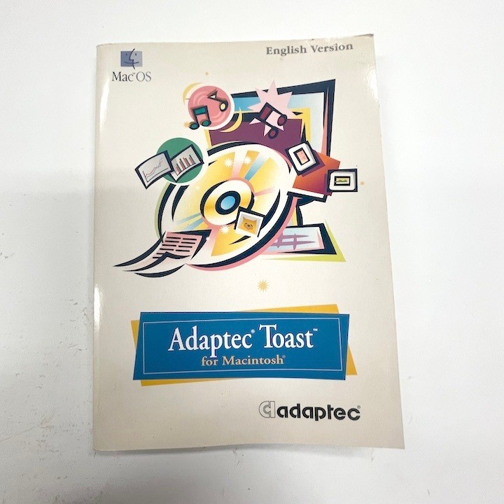 1997 Adaptac Toast for Macintosh English Version User's Guide Version 3.5
