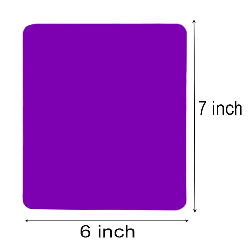 40 Pcs 6 x 7 Inch Multiple Colour Microfiber Cleaning Cloths Multicolor...