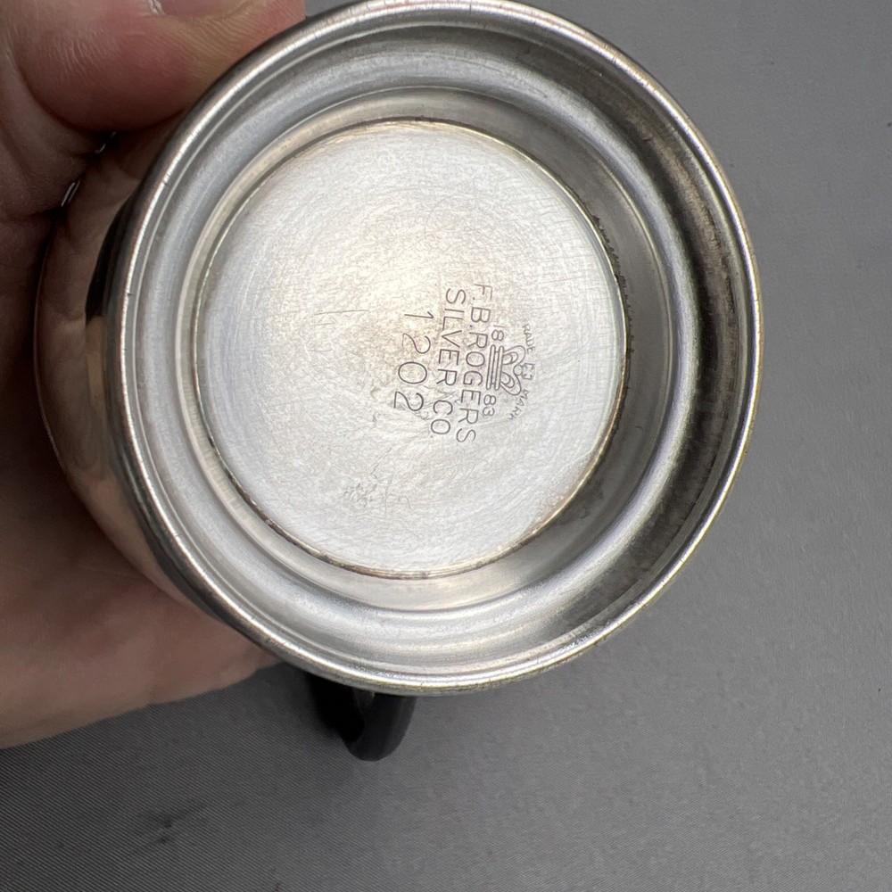 1883 F.B. Rogers Silver Co Victorian Silverplated Tea Set Pattern 1202 5-Piece