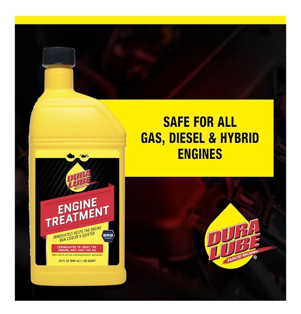 Three Pack Duralube Engine Treatment 32oz x 3