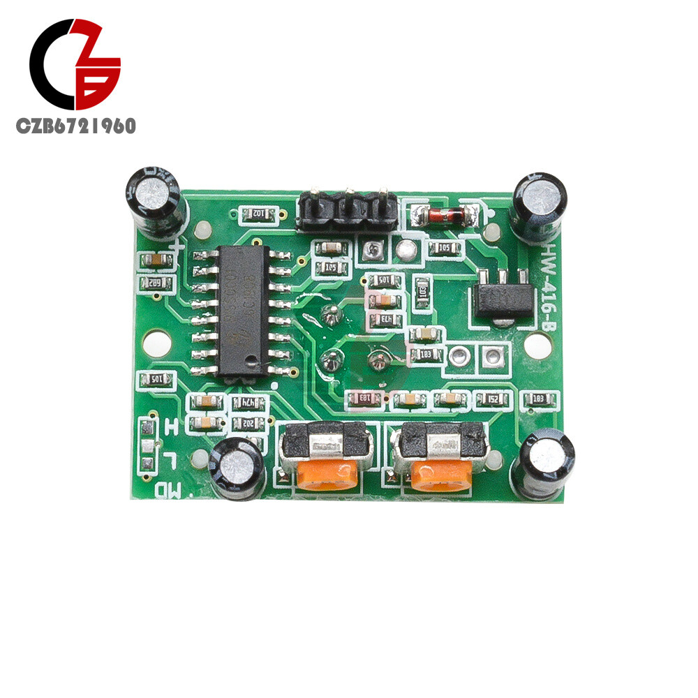 5PCS HC-SR501 Adjust IR Pyroelectric Infrared PIR Motion Sensor Detector Module