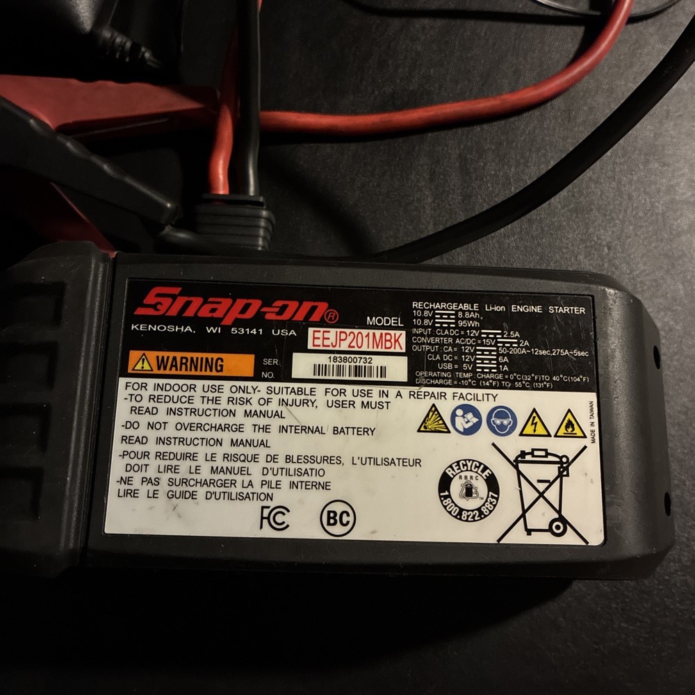 Snap On Jump Pack