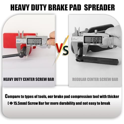 Brake Caliper Compression Tool Universal Heavy Duty Piston Compressor Pad Spread