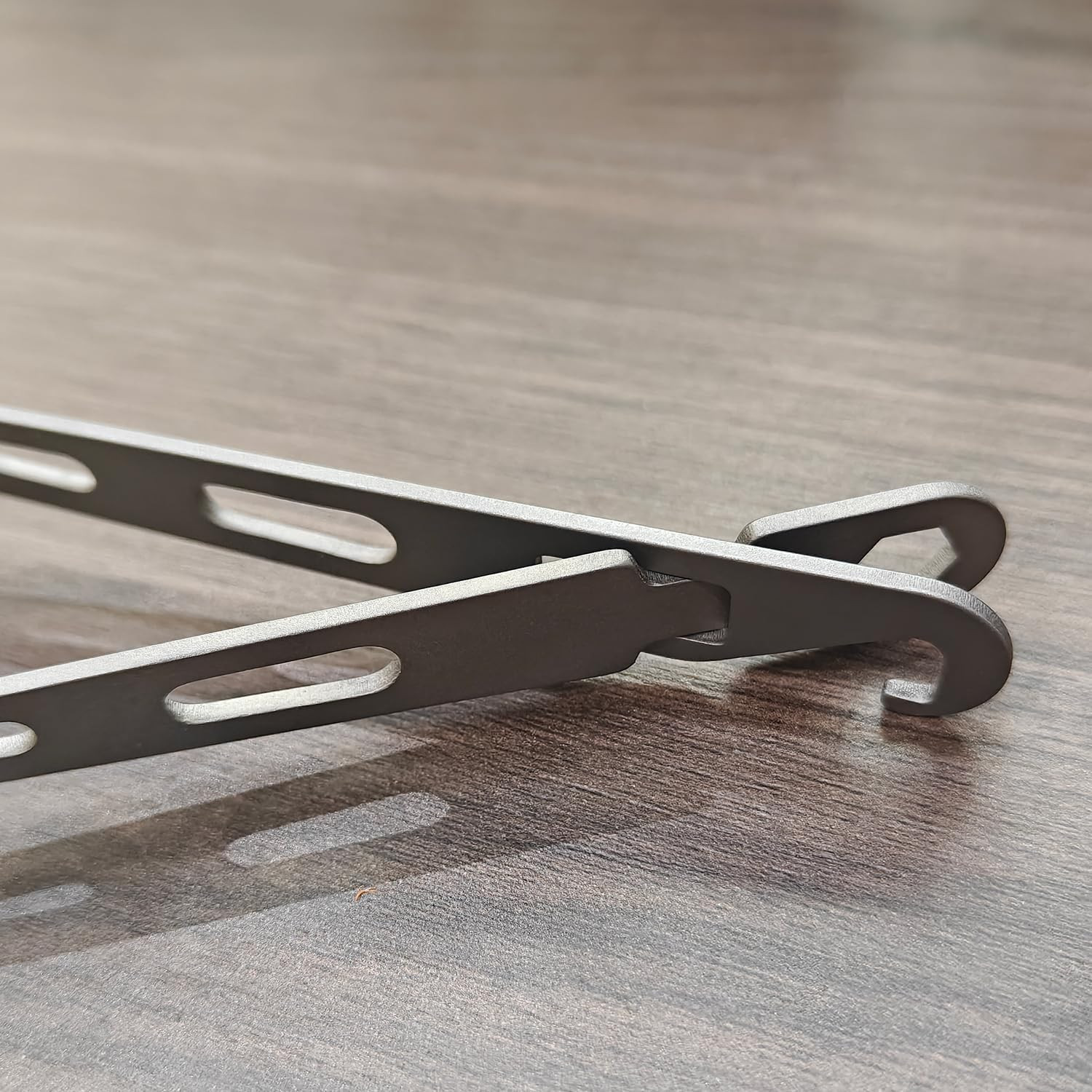 Titanium Fork Spoon Knife Set - Camping Tongs | Ultralight Backpacking Utensils,