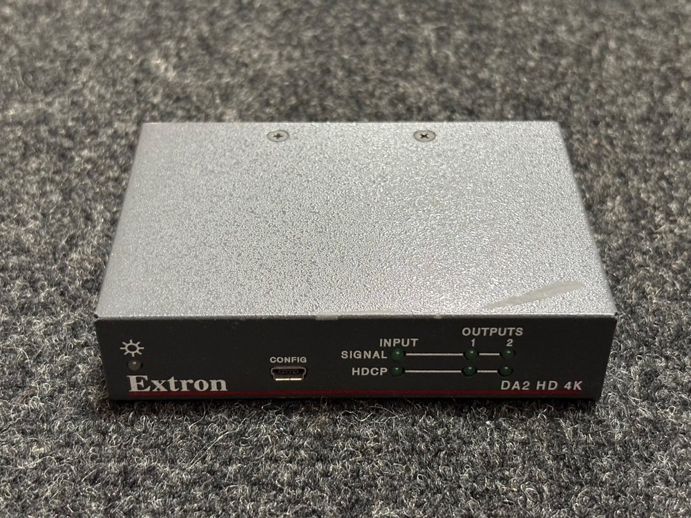 Extron DA2 HD 4K PLUS 2-Port Output Distribution Amplifier 33-1720-01 E