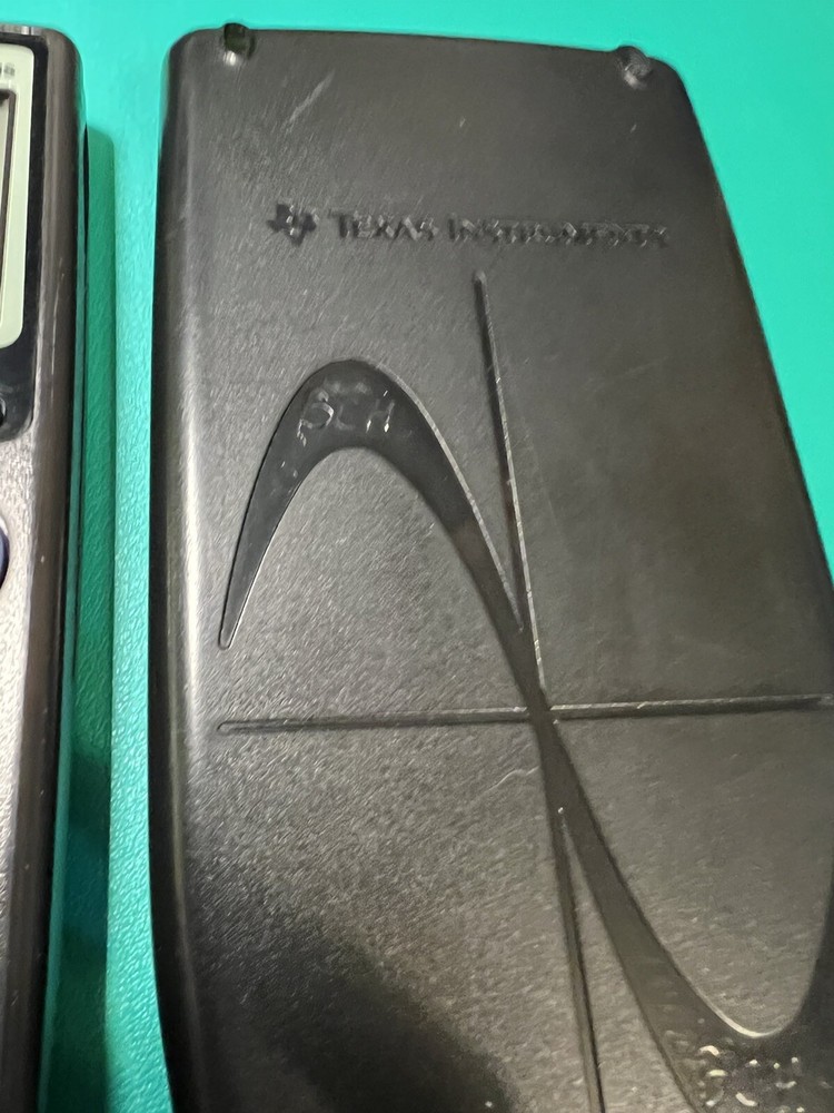 Texas Instruments TI-83 Plus Graphing Calculator Dead Pixels & Name Engraved