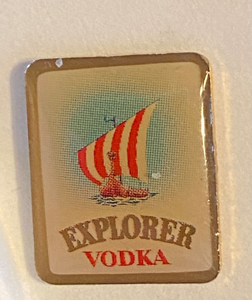 LIQUOR PINS - EXPLORER VODKA PIN
