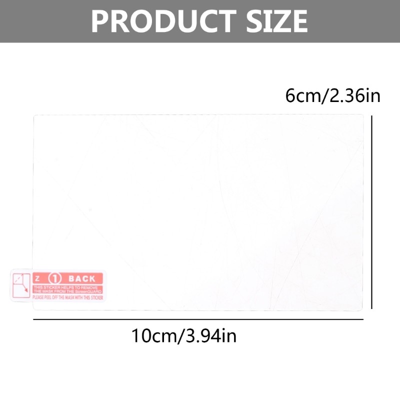 Easy Installation Screen Protector Scratchproof Full Screen Film for M17 Console