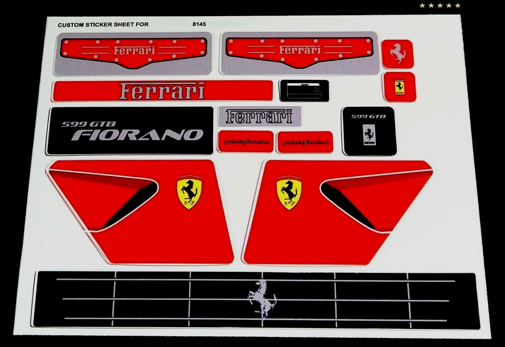 Custom Decal for 8145 Replacement Stickers