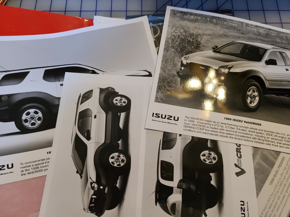1999 Isuzu Press Kit Product Information