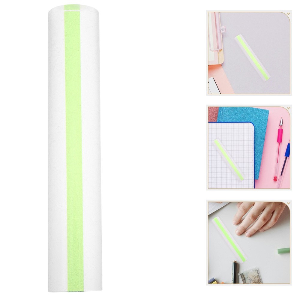 Acrylic Magnifying Ruler Handheld Magnifier Document Magnification Tool