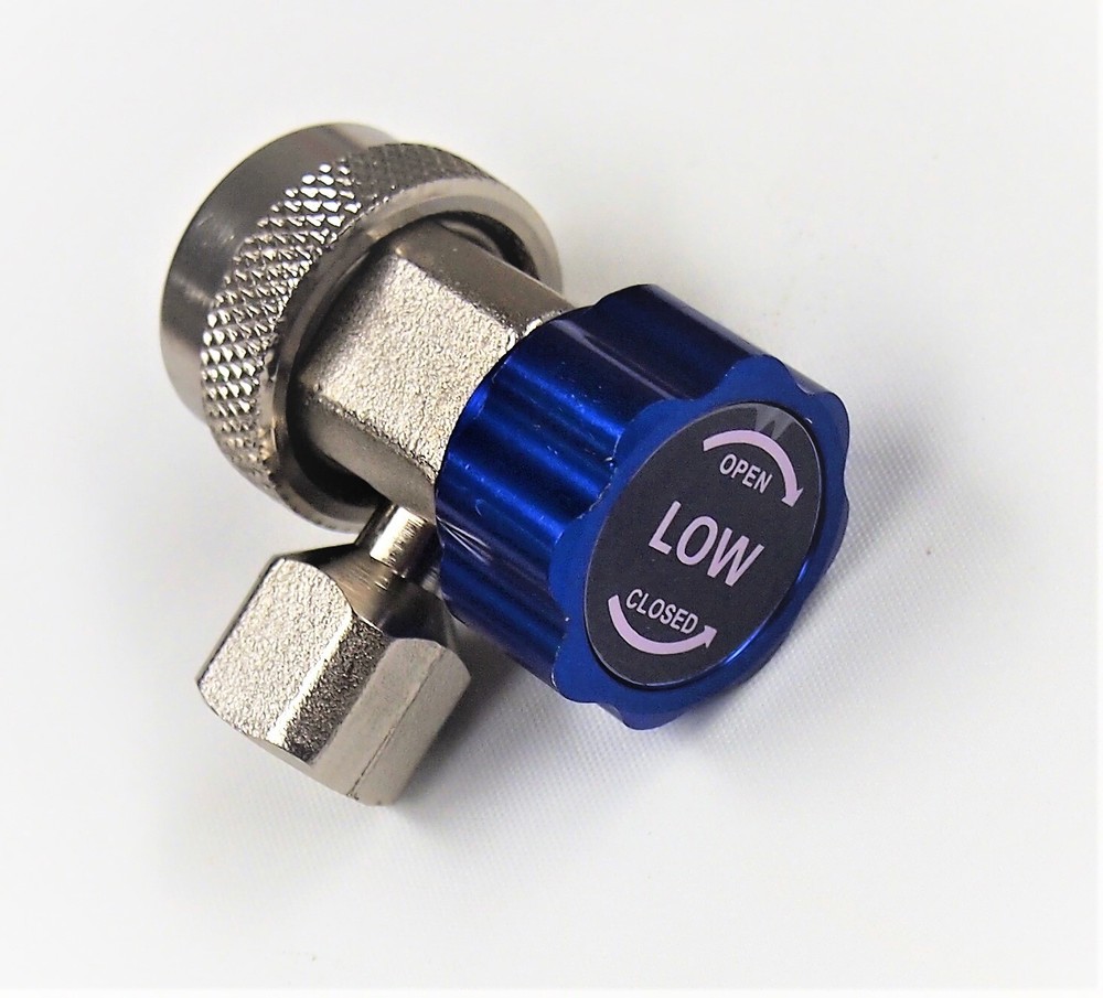 Pair R134a Adjustable Quick Coupler Adapter High/Low Side AC HVAC Conversion Set