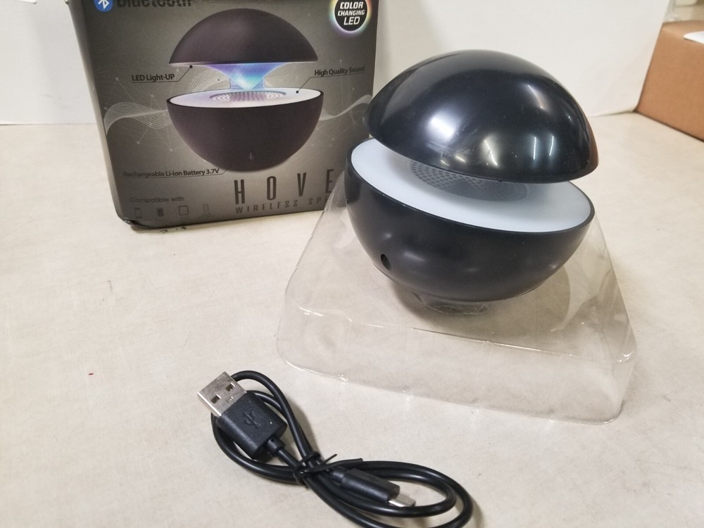 Bass Jaxx ~ Bluetooth Hover Wireless Speaker ~ Color Changing LED