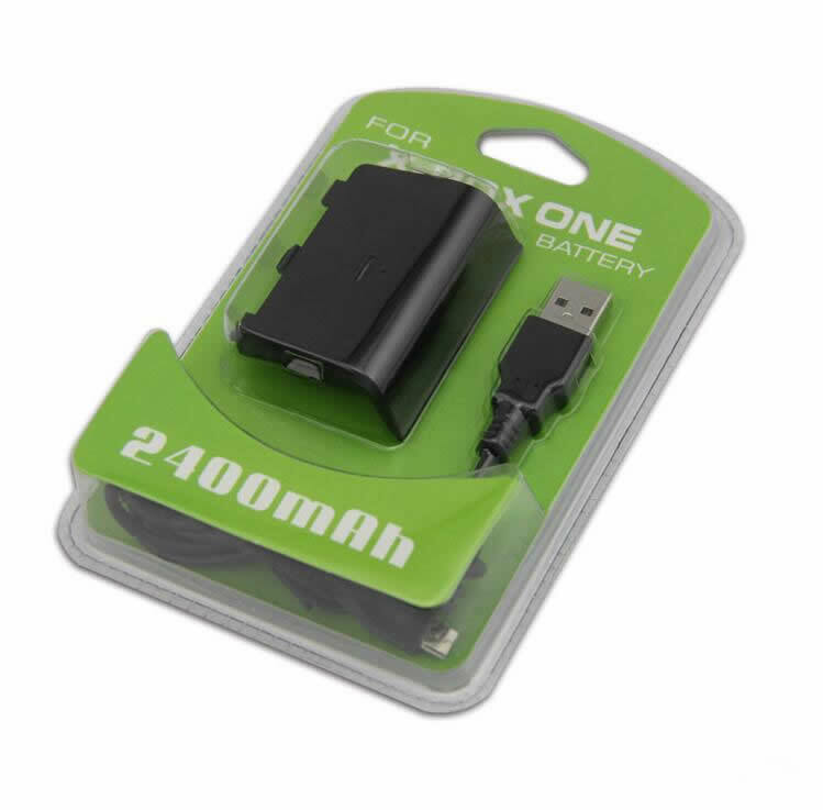 For XBOX ONE /X /S Controller Play Charging Cable+ Rechargeable Battery Pack