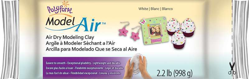 Model Air Clay 2.2lb White