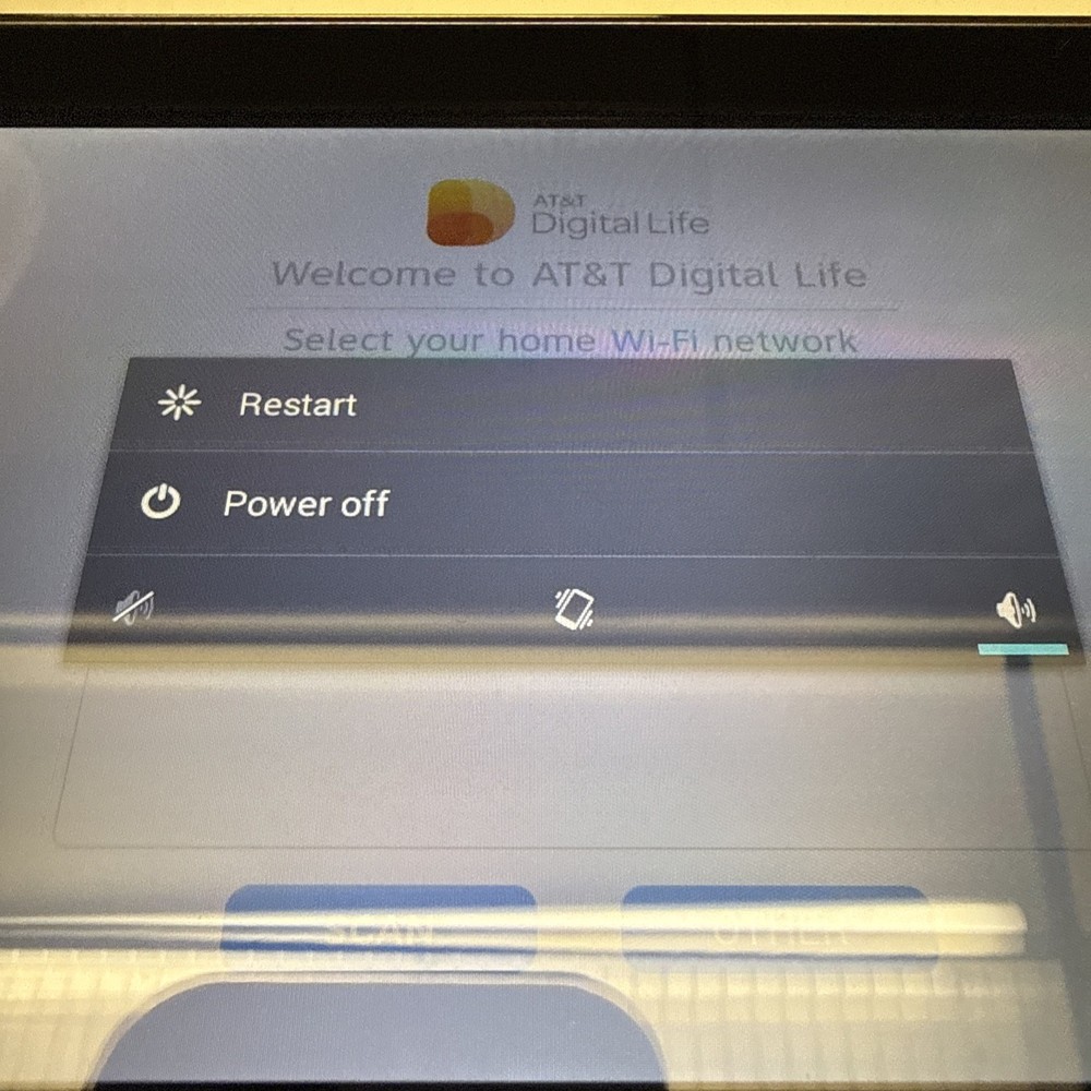 AT&T Tablet Model V72M - Powers On - As Is - Read Description