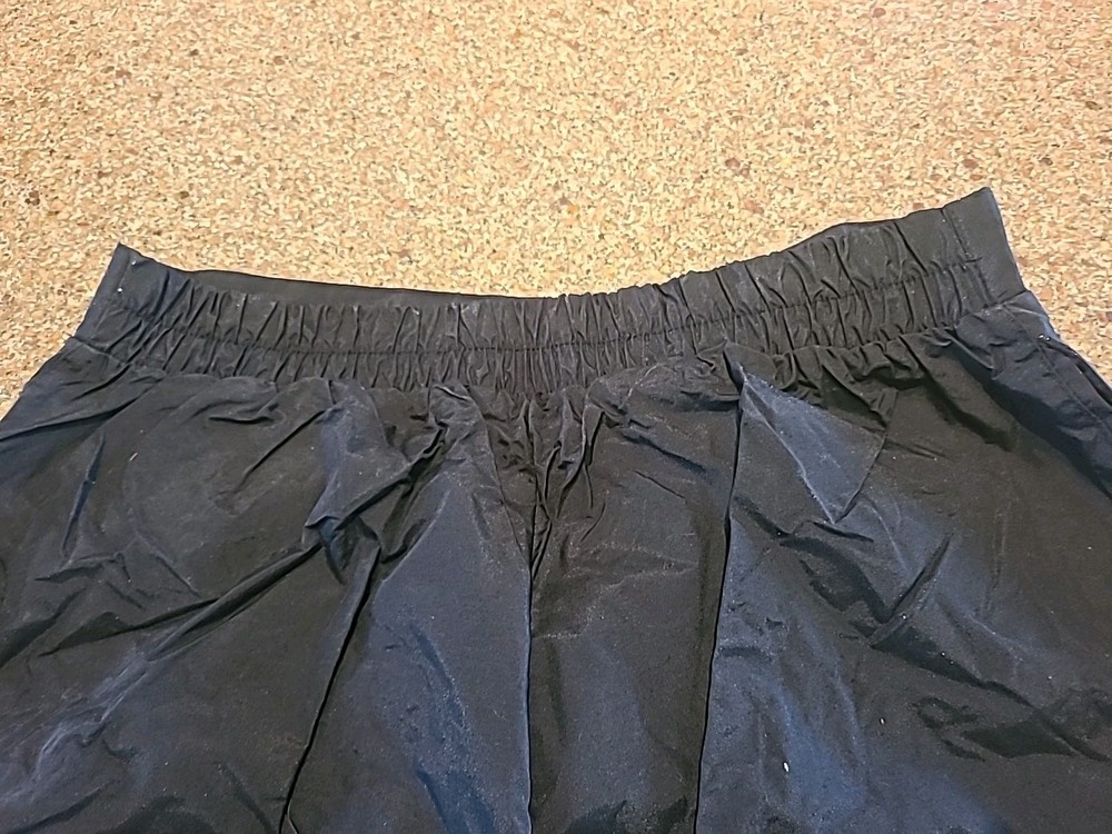 Fieldmaster- Casual Pull On Activewear- Snow Pants- Medium 34-36' Black Nylon