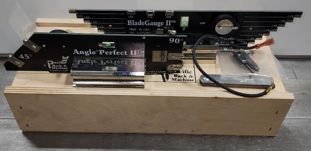 Pacific Rack & Machine Angle Measuring and Blade Gauge Tools