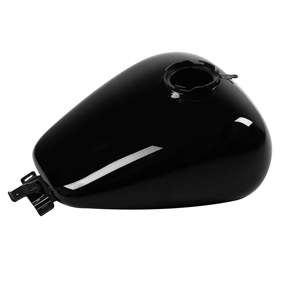 Vivid Black 6 gallon 6gal. Fuel Gas Tank Fit For Harley Electra Glide 2008-2023