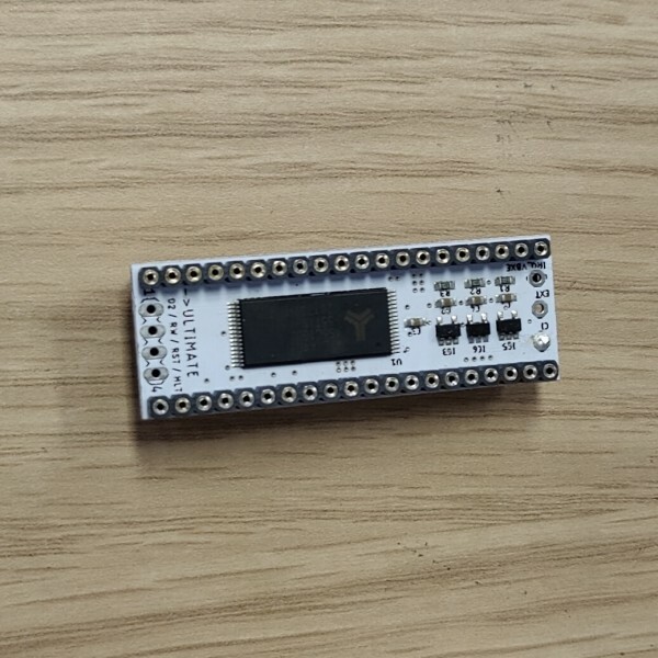 64KB SRAM module for Atari XL/XE (base DRAM memory replacement)