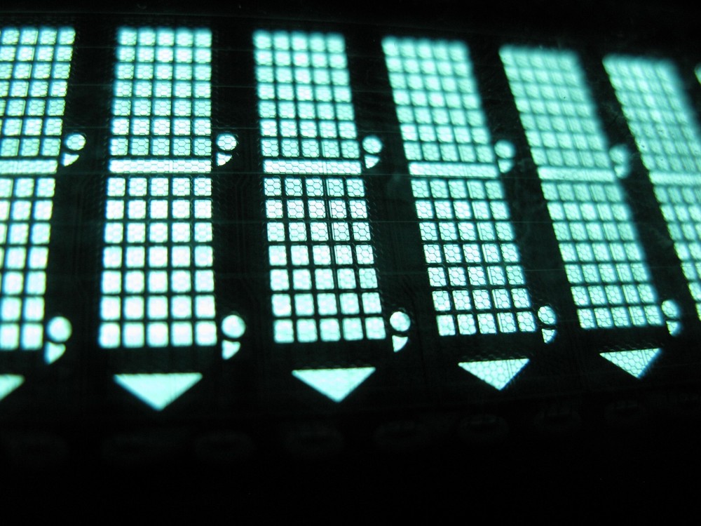 VFD 20(5x7)x2 Noritake Itron DN2029DB dot matrix tube module ≈20T201D ≈MSD 5973N