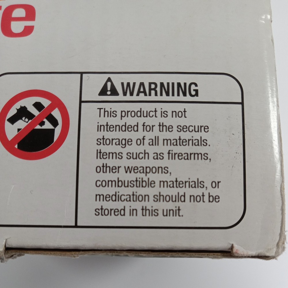 SENTRY SAFE Keep Safe Compact Safe P005C 0.05 Cu Ft Combination Lock & Cable