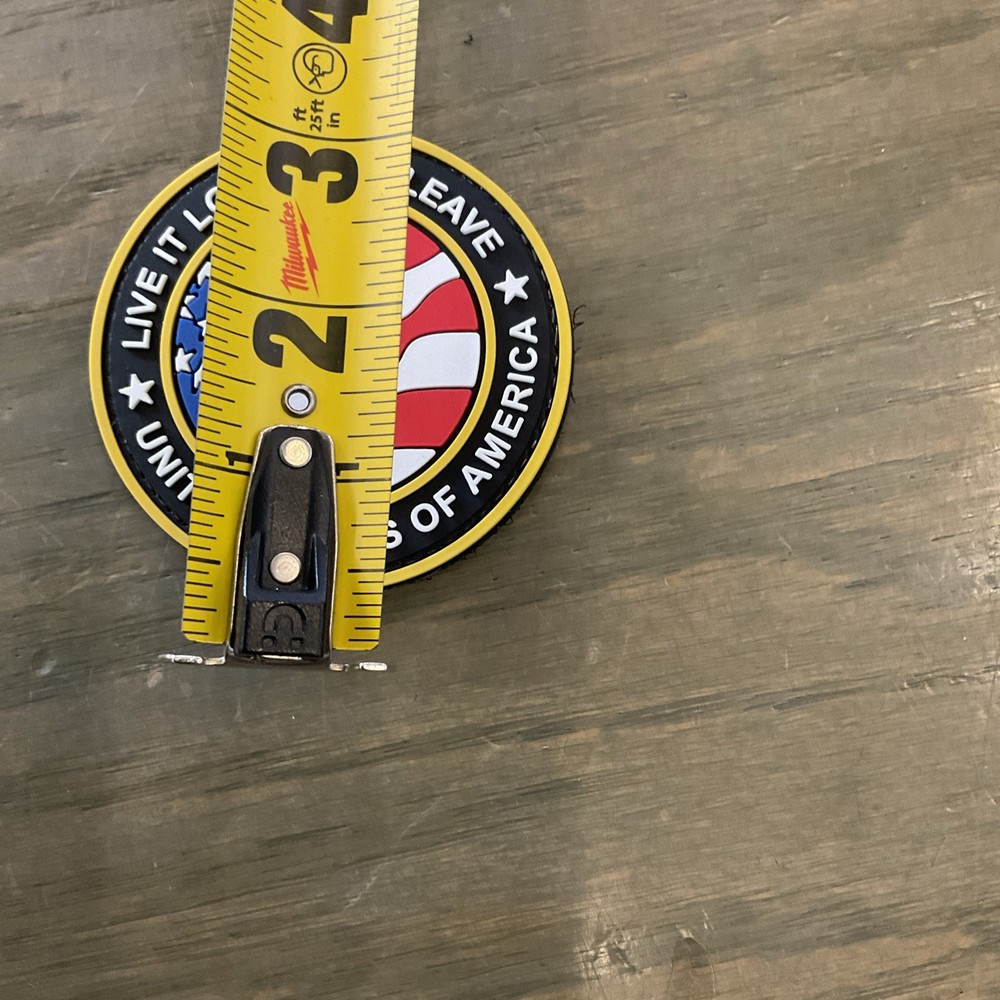 USA love it PVC Patch Hook & Loop Uniform Waterproof