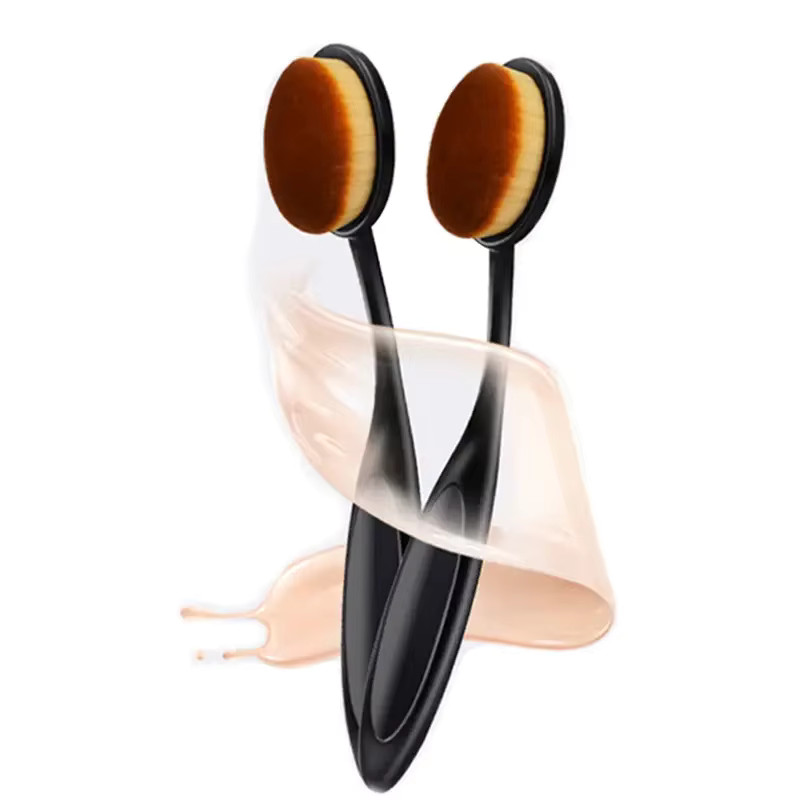 1/2/5 PCS Large Foundation Brush Toothbrush Shape Makeup Make Up Tools Get