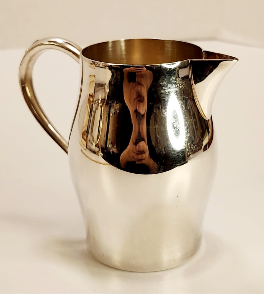 VTG William A. Rogers Silverplated Silver Plated Handled Creamer Pitcher 3.75"