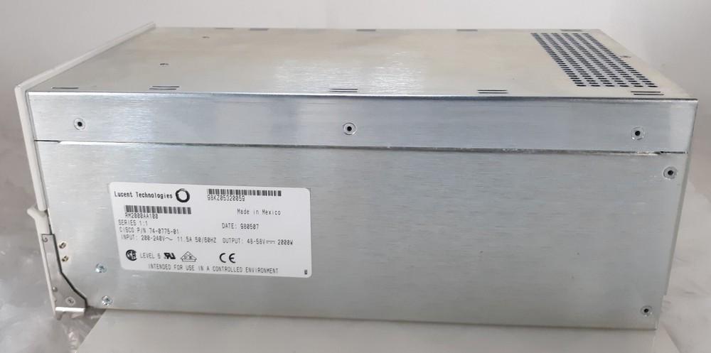 Lucent Technologies RM2000AA100 Series 1:3 2000W Power Supply