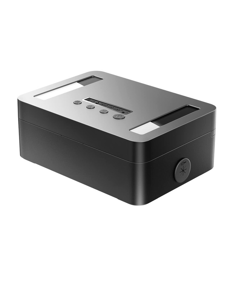 Metal Time Lock Box Phone Timed Locked Box With Timer Electronic Locking Contain