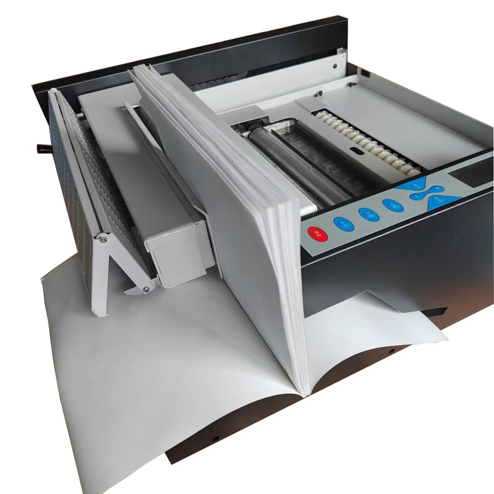 110V Electical Digital Display Automatic Book Binding Machine Glue Binder