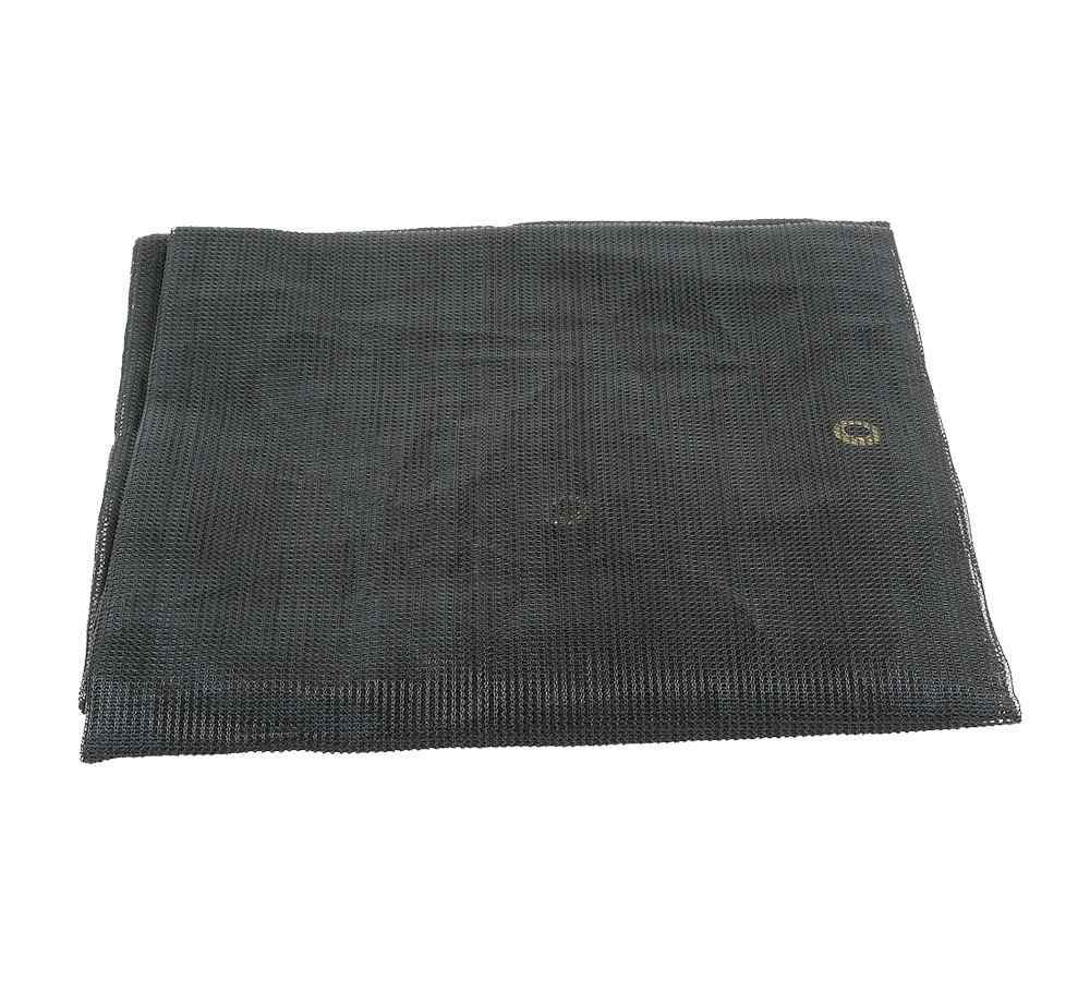 (2 Pack) 8' x 10' Black Mesh Tarp, 90% Shade