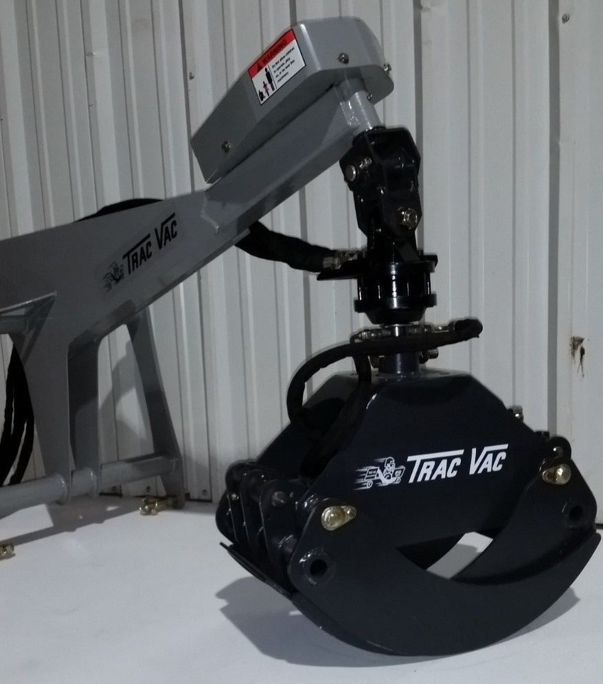 Log Grapple & Rotator Trac Vac Intermercato Valby Rotating head 3 Three Point
