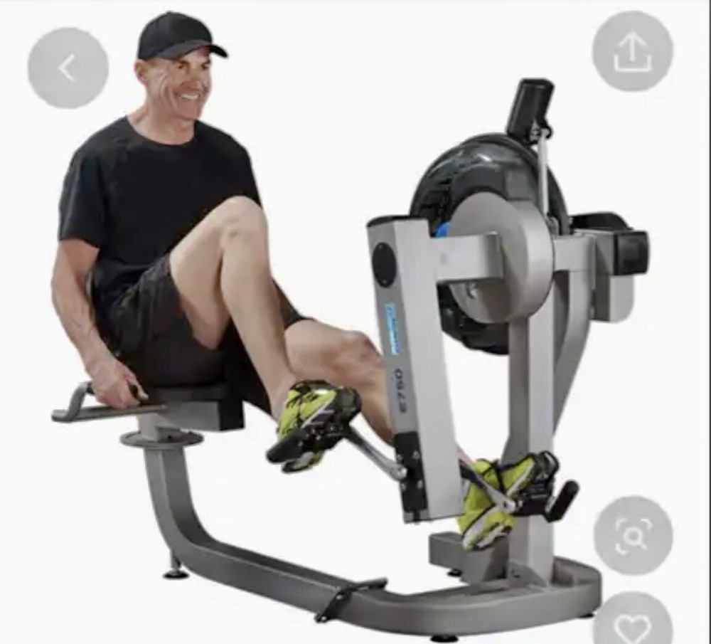 Fluid Exercise E750 Recumbent Cycle