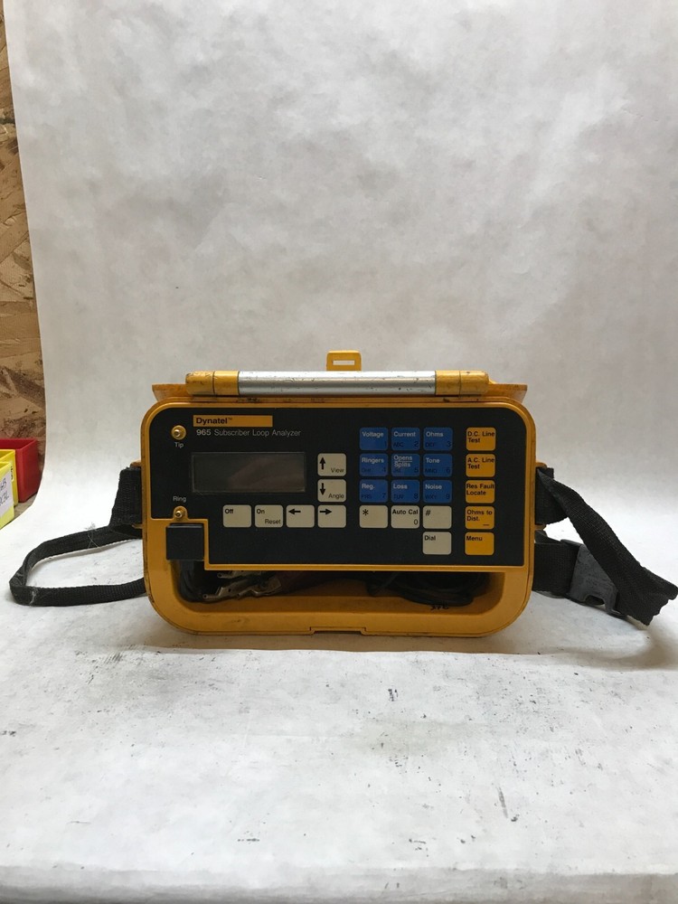 3M / DYNATEL 965 Subscriber Loop Analyzer *With Leads *UNTESTED* USED AS IS - DW