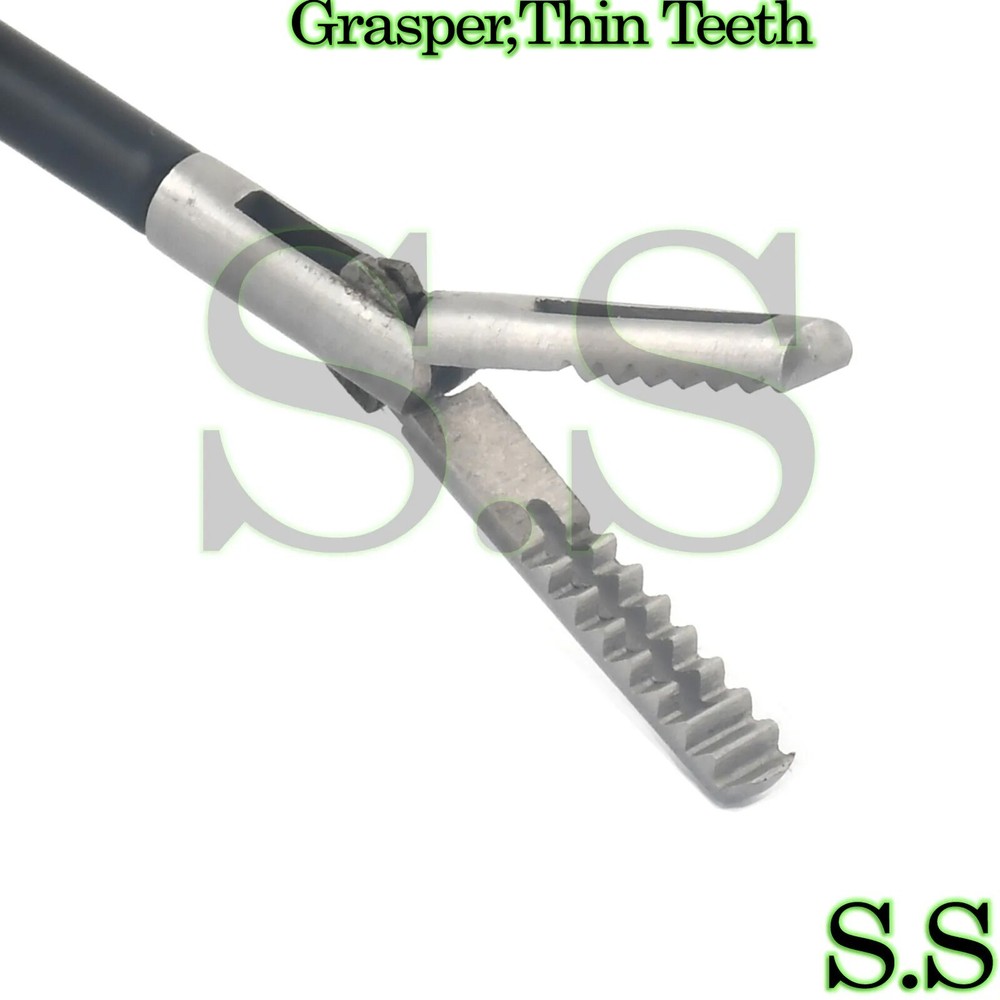 New Grasper, Thin Teeth 5x330mm Lap, LP-008