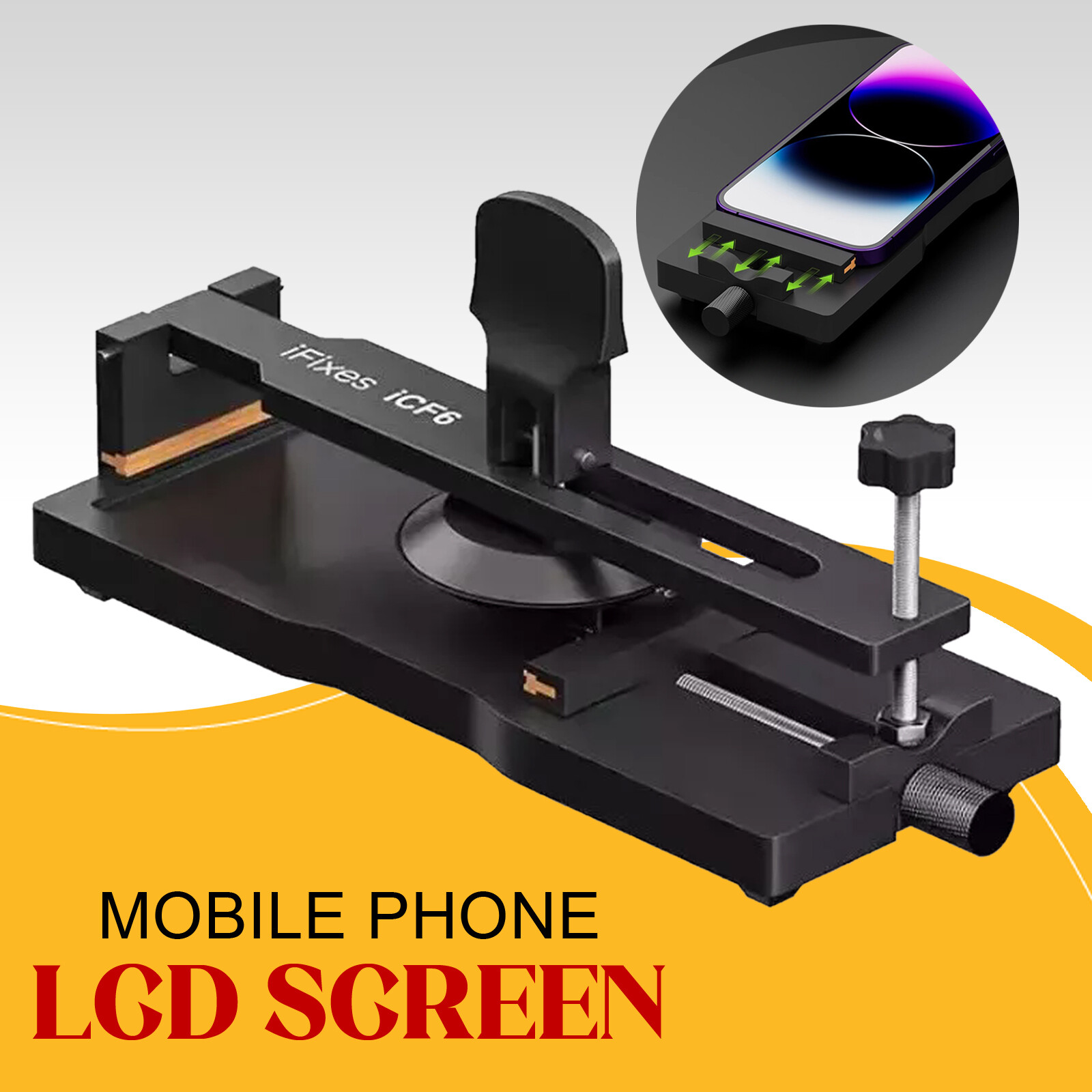 Mobile Phone Screen Separator Free Heating LCD Screen Quick Removal Tools